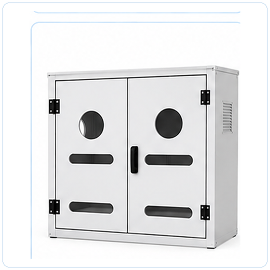 Double 19kg Gas Cylinders Cage