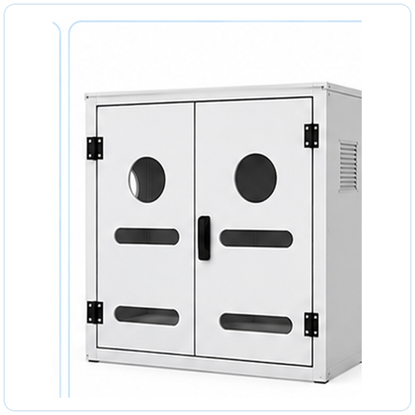 Double 9kg Gas Cylinders Cage