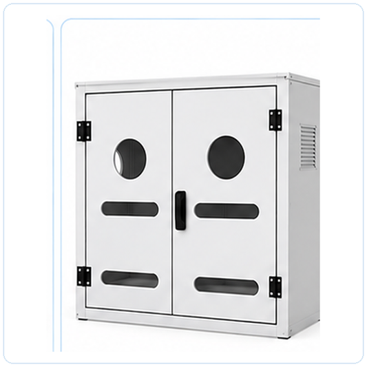 Double 9kg Gas Cylinders Cage